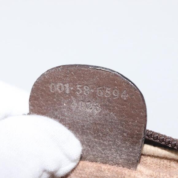 GUCCI GG Supreme Shoulder Bag PVC Beige Silver 001 58 6594 Auth 144076 - Picture 12 of 16